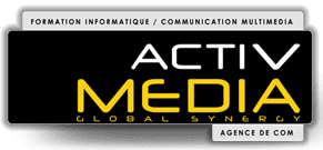 logo du centre de formation Activmedia à Nice